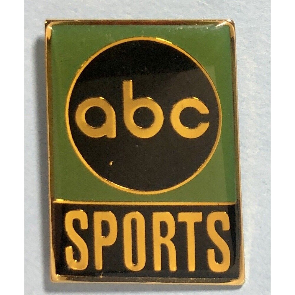 ABC Sports Logo Pin Black & Green